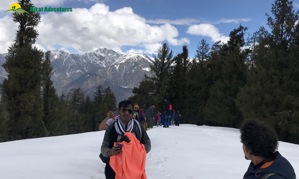 KEDARKANTHA TREK  IN MARCH A PHOTO STORY