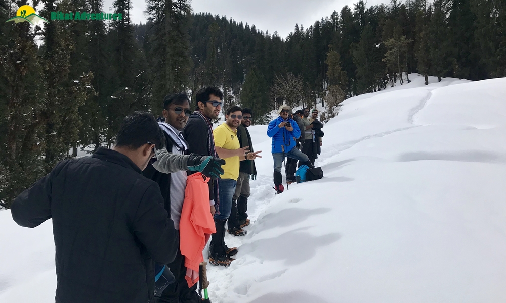 KEDARKANTHA TREK  IN MARCH A PHOTO STORY
