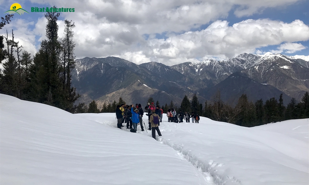 KEDARKANTHA TREK  IN MARCH A PHOTO STORY