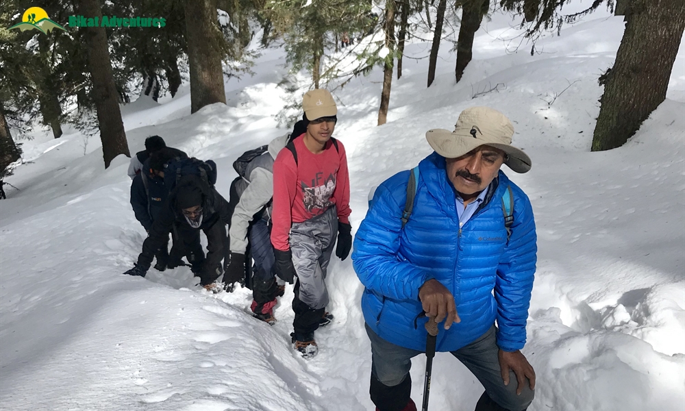 KEDARKANTHA TREK  IN MARCH A PHOTO STORY