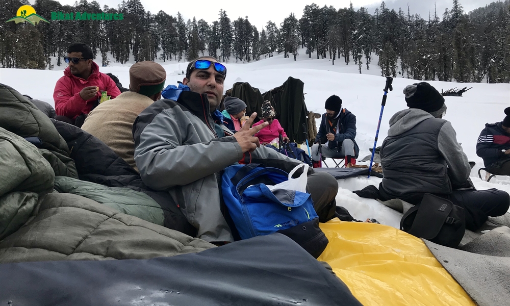 KEDARKANTHA TREK  IN MARCH A PHOTO STORY