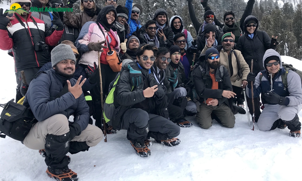 KEDARKANTHA TREK  IN MARCH A PHOTO STORY