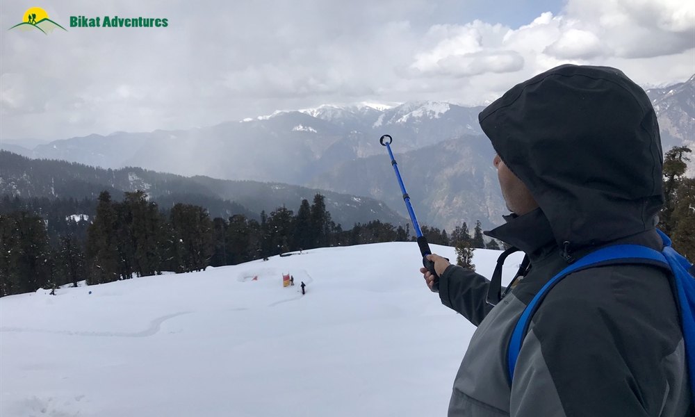 KEDARKANTHA TREK  IN MARCH A PHOTO STORY