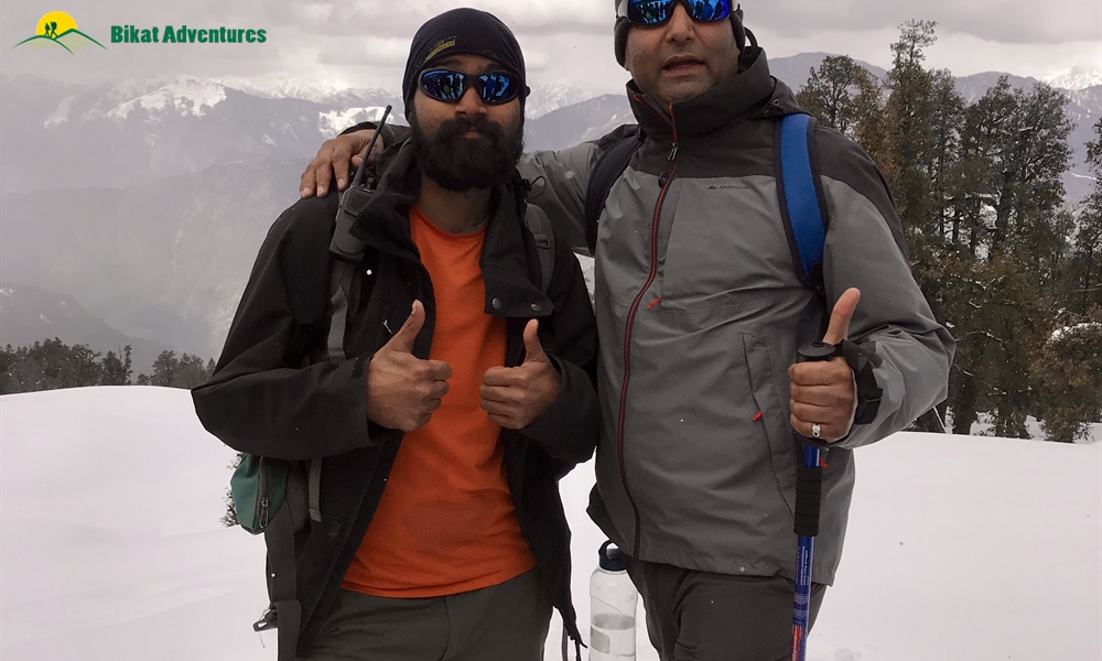 KEDARKANTHA TREK  IN MARCH A PHOTO STORY