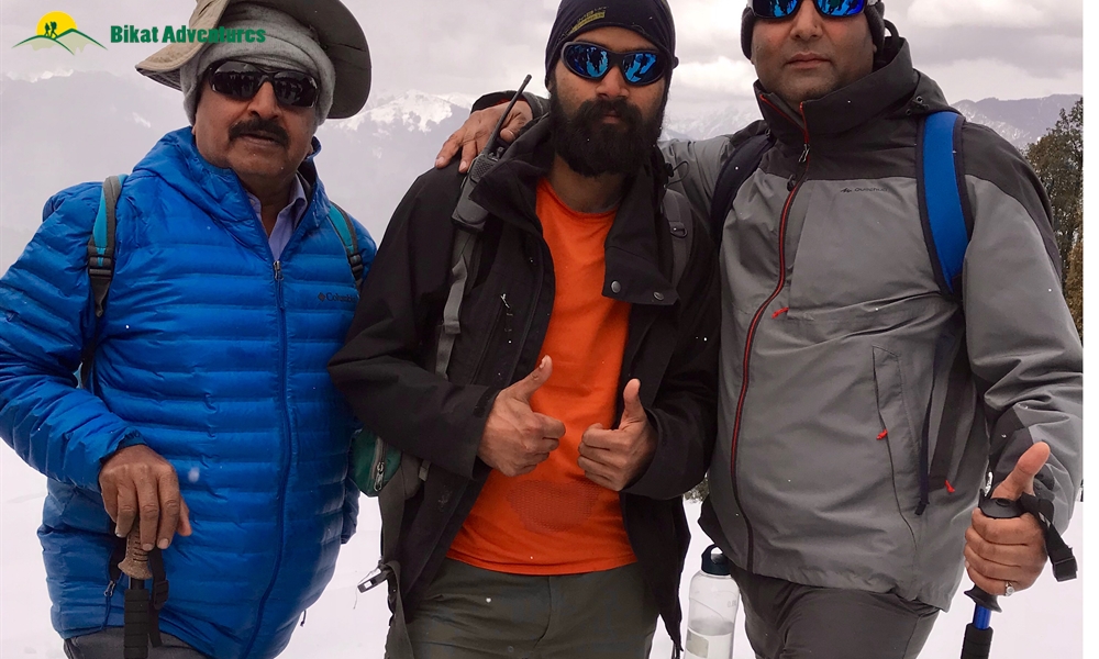KEDARKANTHA TREK  IN MARCH A PHOTO STORY