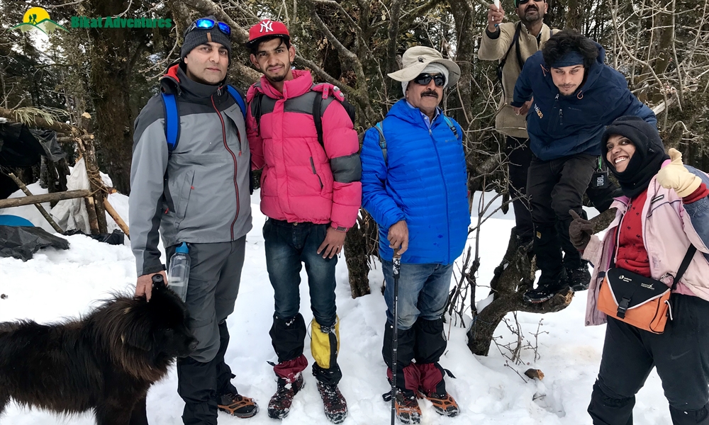 KEDARKANTHA TREK  IN MARCH A PHOTO STORY