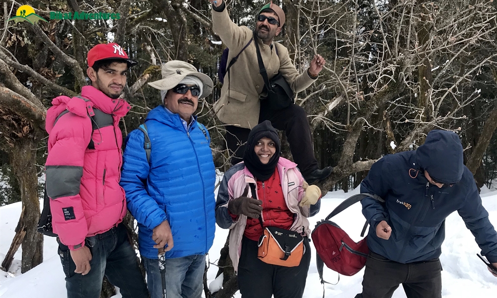 KEDARKANTHA TREK  IN MARCH A PHOTO STORY