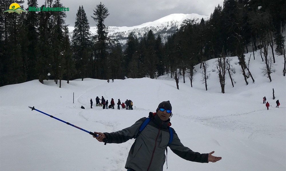 KEDARKANTHA TREK  IN MARCH A PHOTO STORY