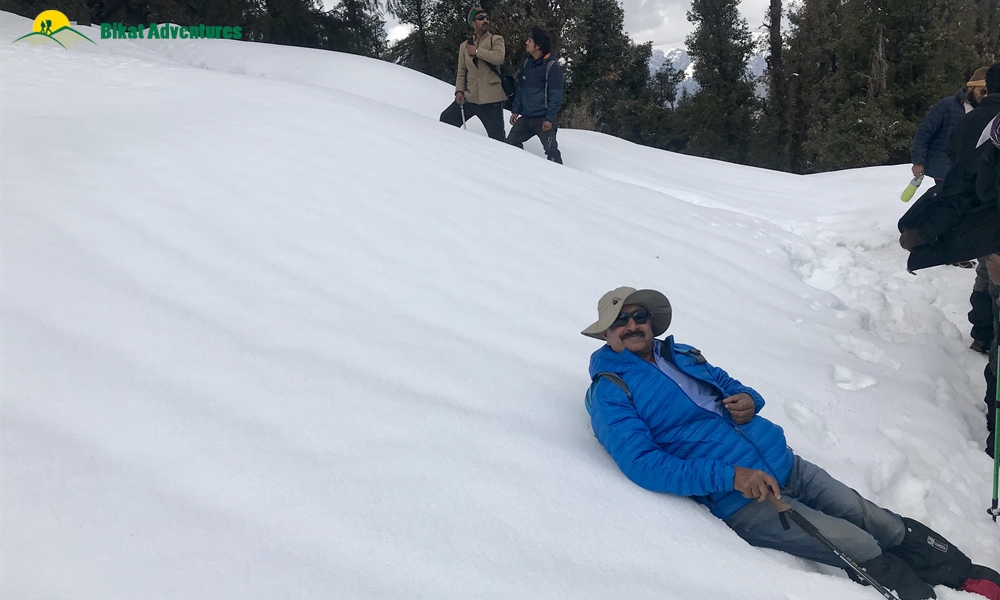 KEDARKANTHA TREK  IN MARCH A PHOTO STORY