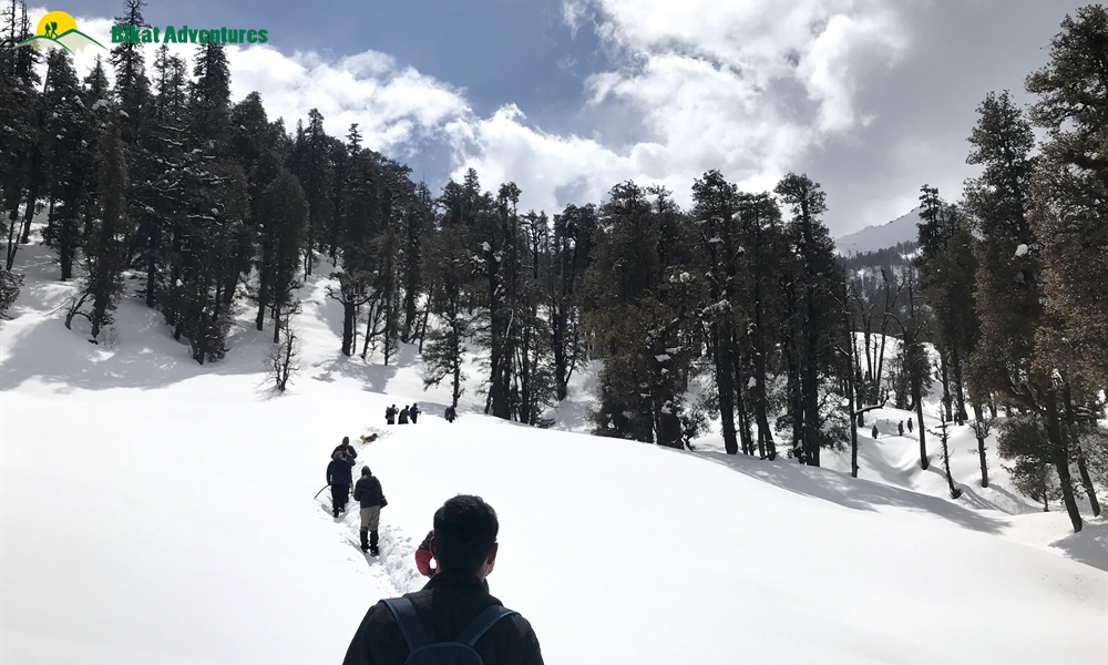 KEDARKANTHA TREK  IN MARCH A PHOTO STORY