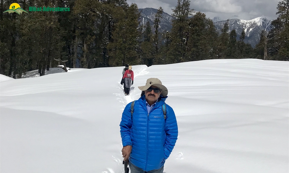 KEDARKANTHA TREK  IN MARCH A PHOTO STORY