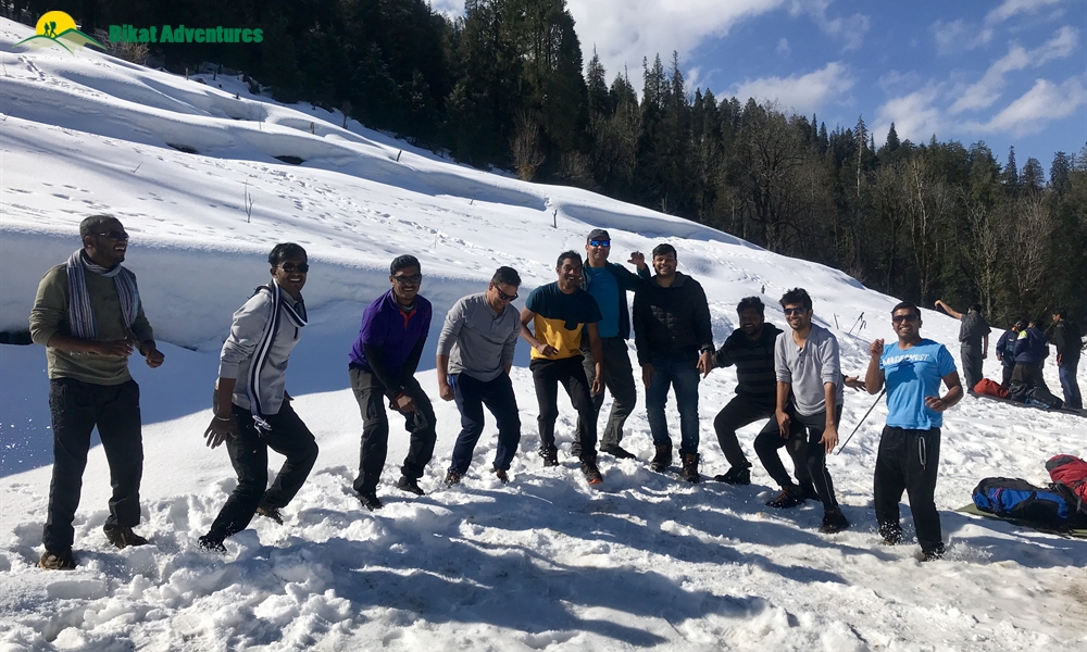 KEDARKANTHA TREK  IN MARCH A PHOTO STORY