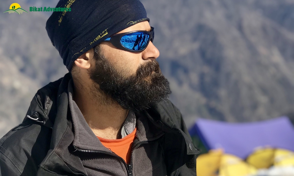 KEDARKANTHA TREK  IN MARCH A PHOTO STORY