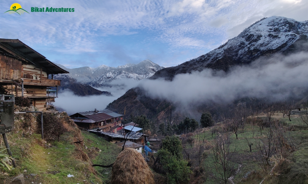 KEDARKANTHA TREK  IN MARCH A PHOTO STORY