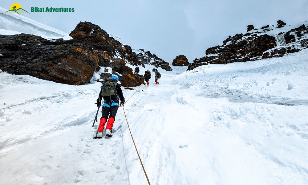 Mt. Deo Tibba: 300 Metres To Summit