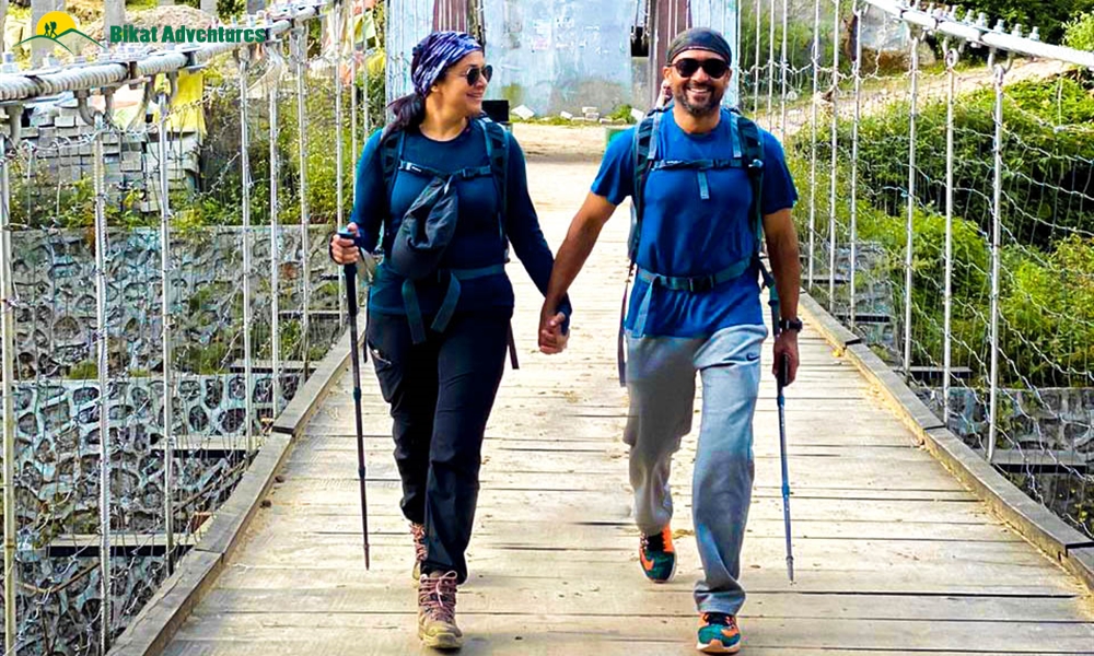 WHAT IT WAS LIKE TO TREK WITH A CELEBRITY COUPLE