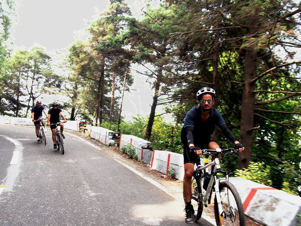 My First Cycle Ride In Mountains - Dehradun to Mussoorie