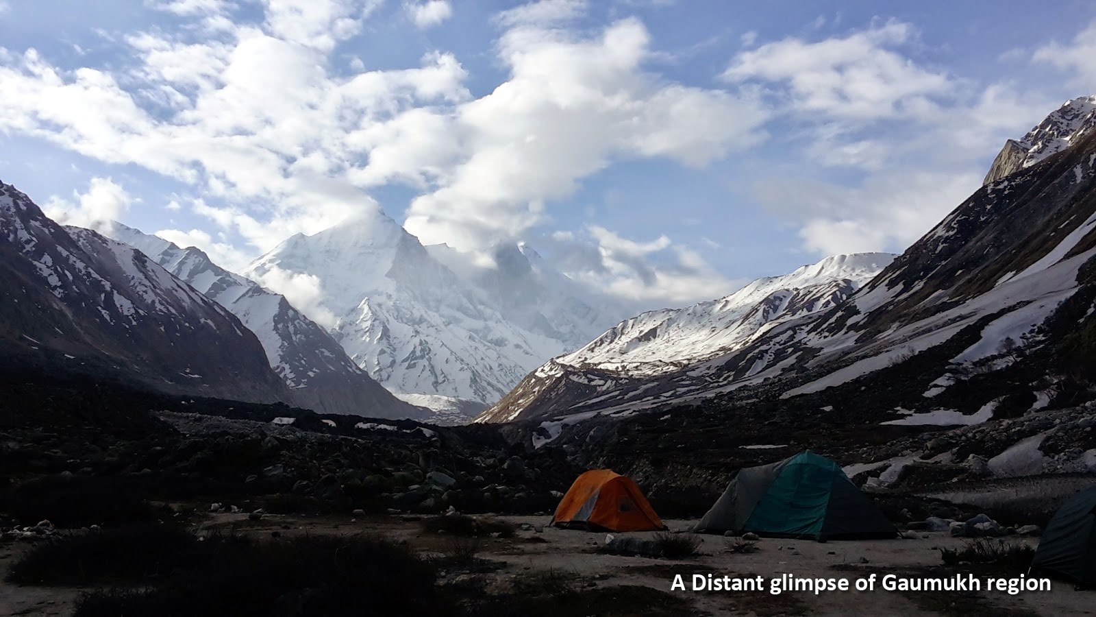 Futchas at Kirti Bamak and Meru Glacier