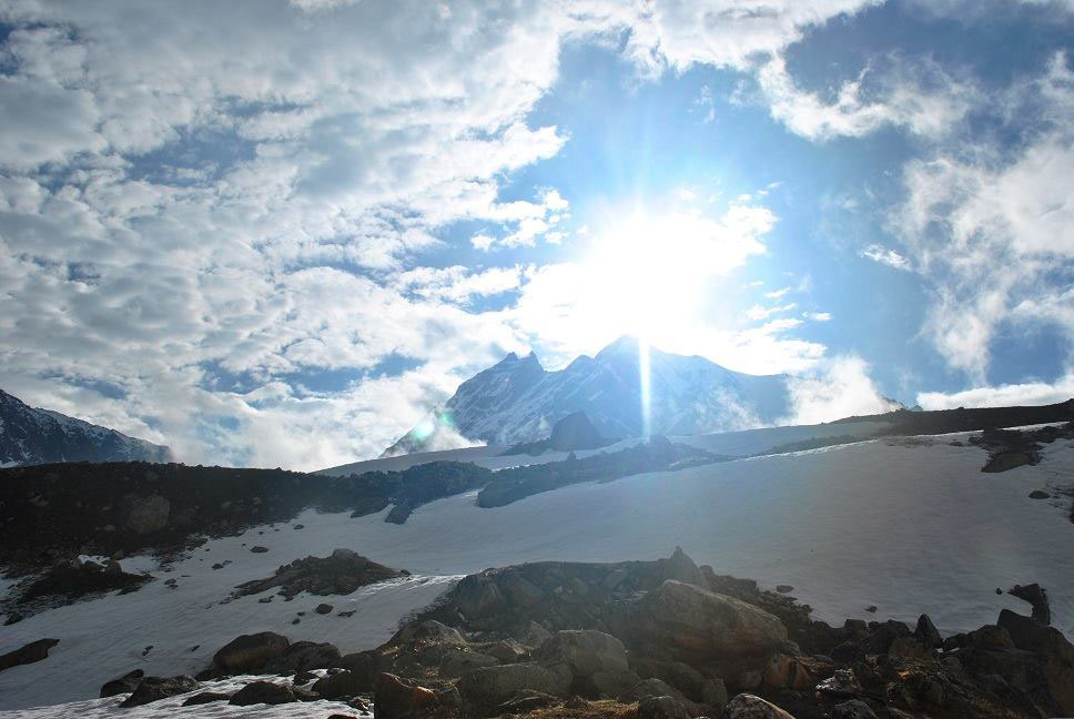 Futchas at Kirti Bamak and Meru Glacier