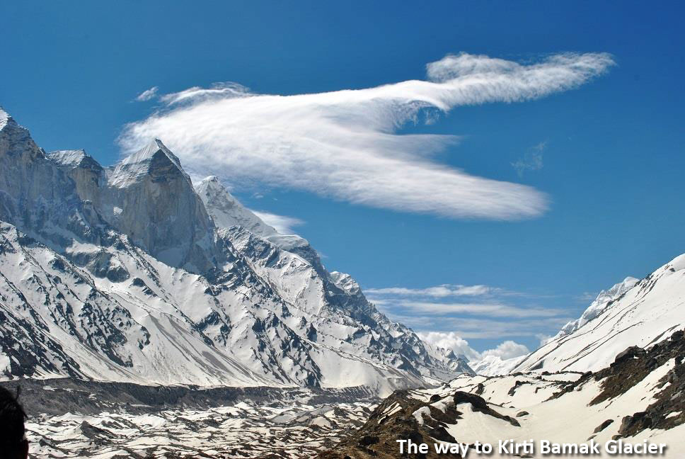 Futchas at Kirti Bamak and Meru Glacier