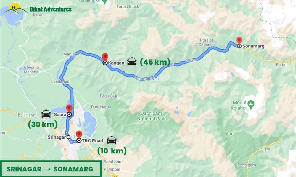 How To Reach Sonamarg