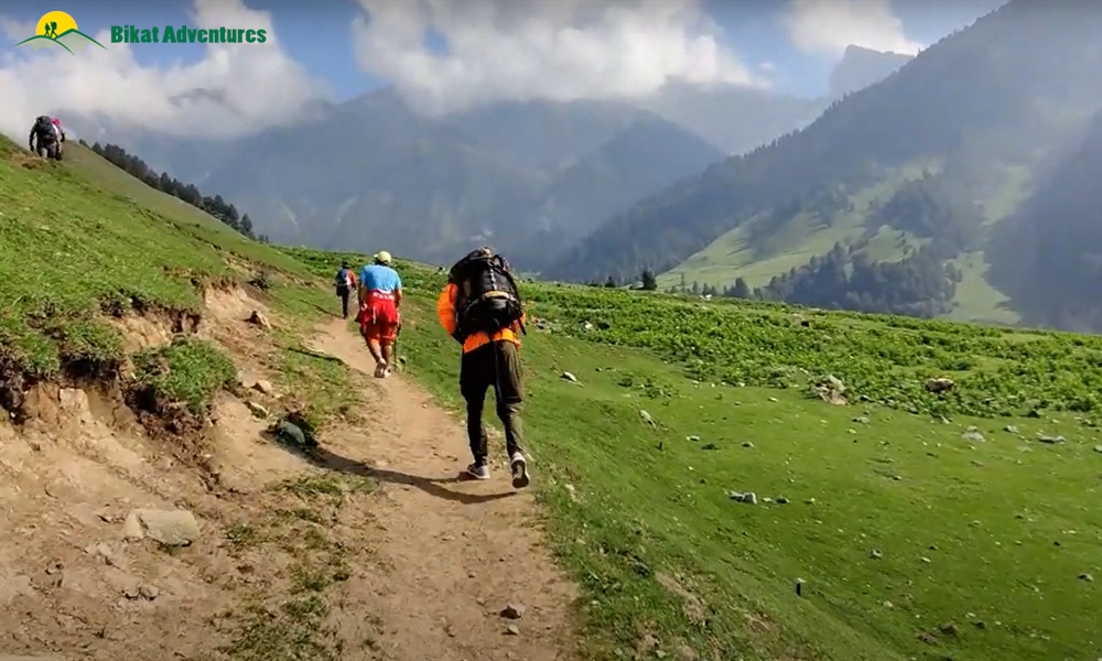 Kashmir Great Lakes and its lyrical companion