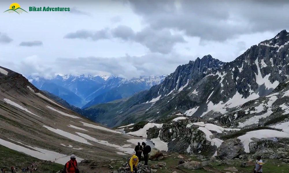 Kashmir Great Lakes and its lyrical companion