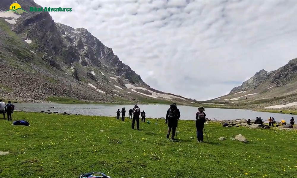 Kashmir Great Lakes and its lyrical companion
