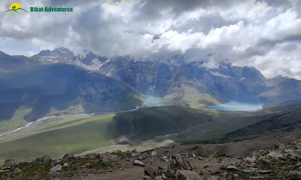 Kashmir Great Lakes and its lyrical companion