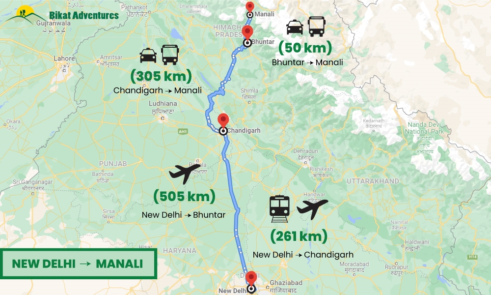 How to reach Jobra - The Base Village of Hampta Pass trek!
