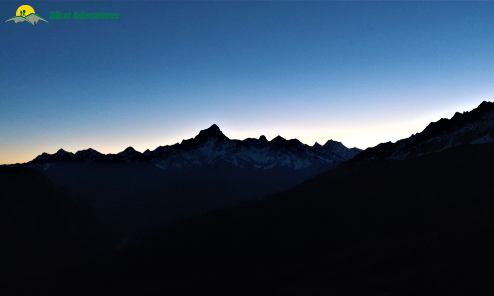 Warm Lighting and Cold Colours: A Winter Climb Up Pangarchulla (4,590M) 