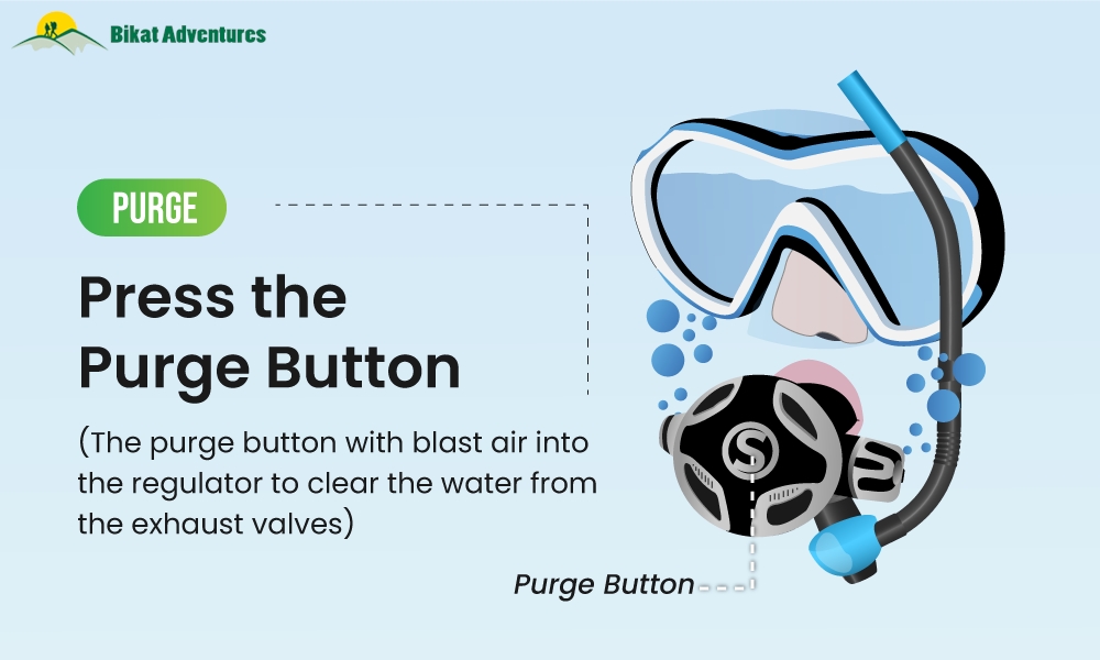 Scuba Diving - How to clear your regulator underwater? | Bikat Adventures