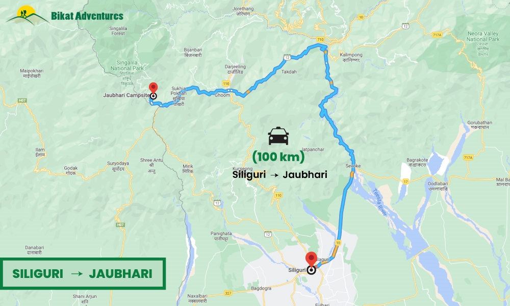 How to Reach Jaubhari