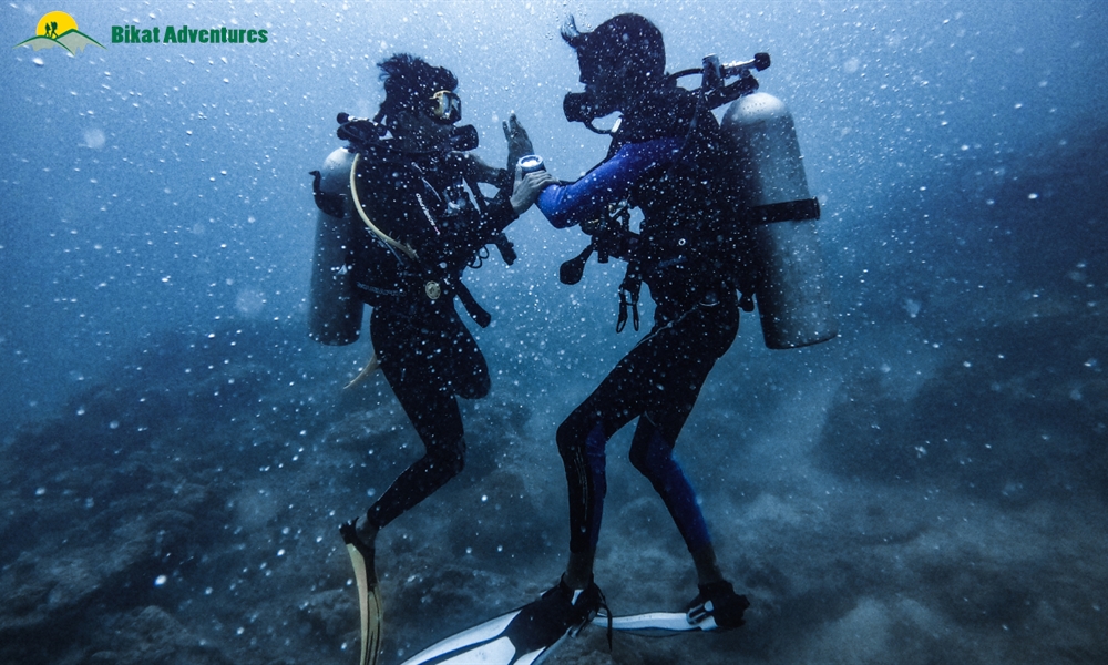 A Giant Stride into Scuba Diving in Havelock Island