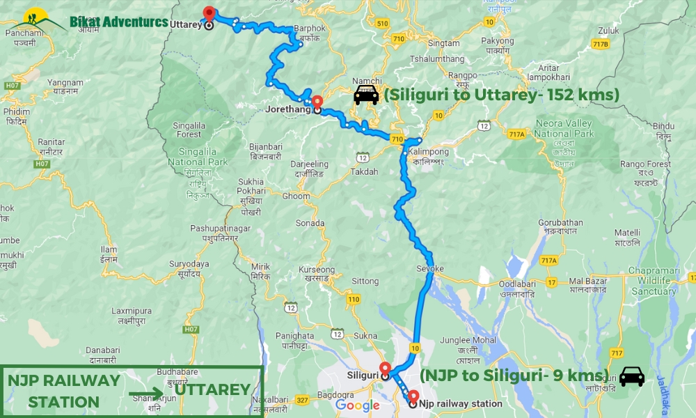 How To Reach Uttarey