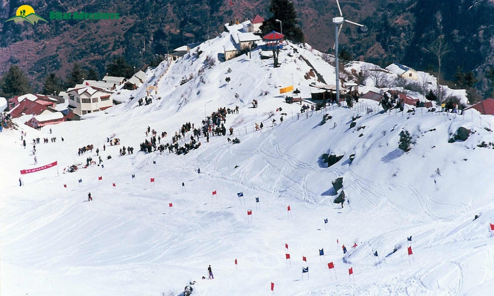 Learning Skiing In India