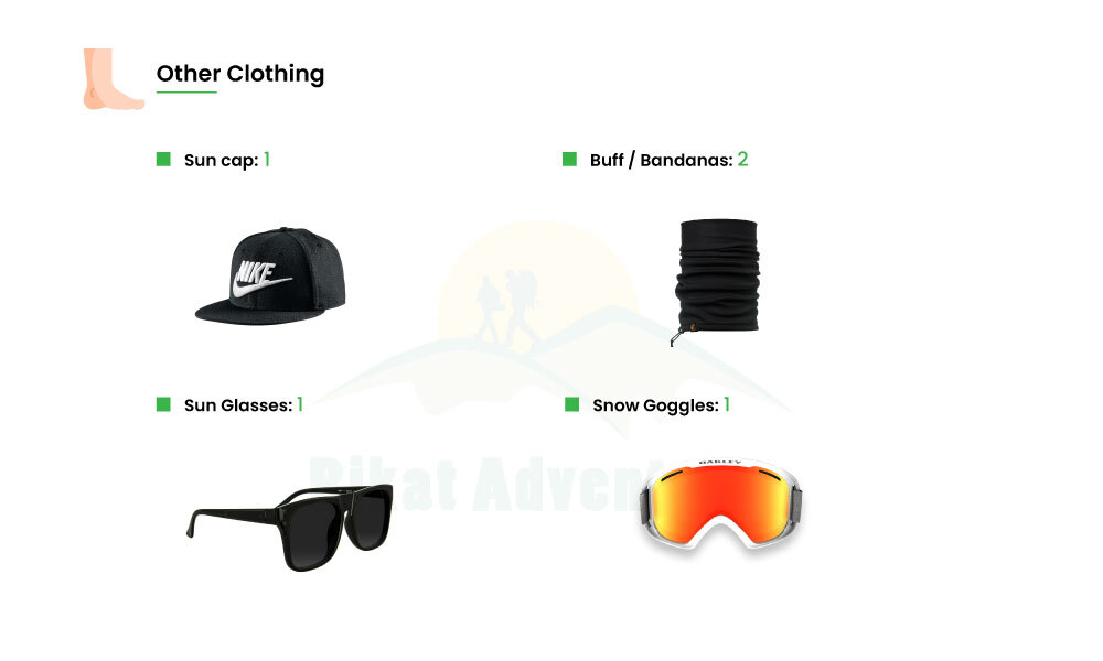 Aconcagua Expedition Packing List
