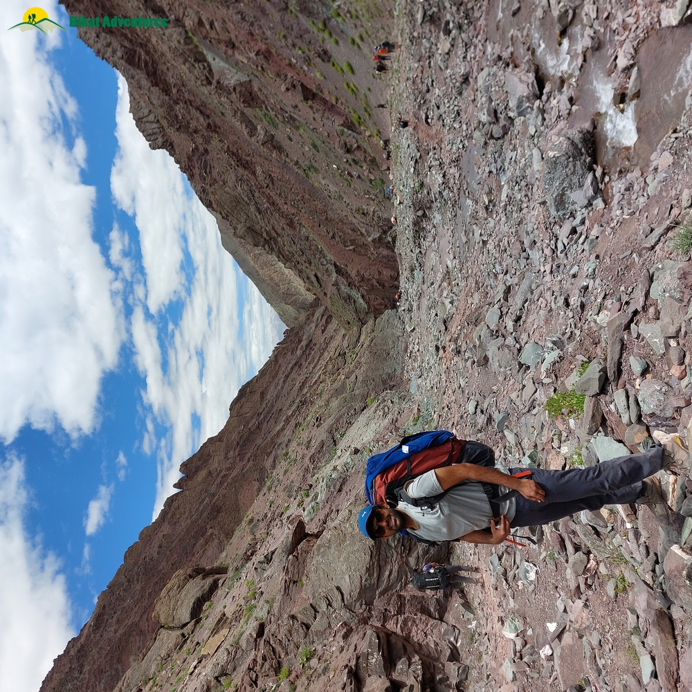 My First 6000er - Dzo Jongo Peak from a non-standard route.