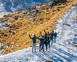 yhai brahmatal winter trek