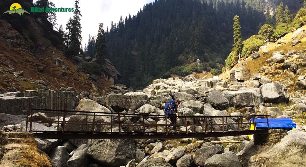 kareri lake trek in march