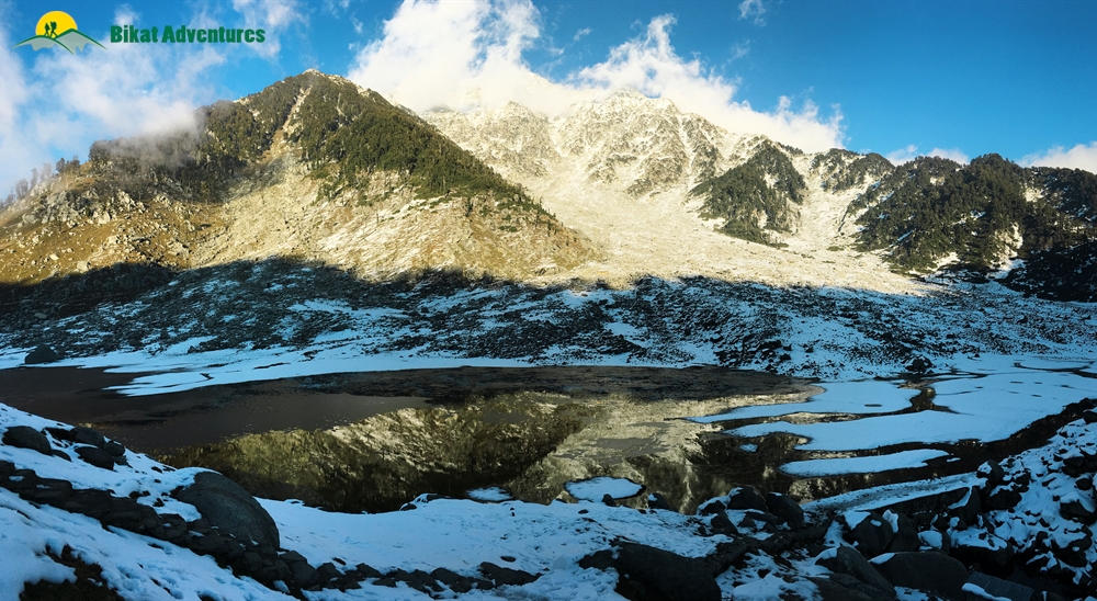 kareri lake trek in march