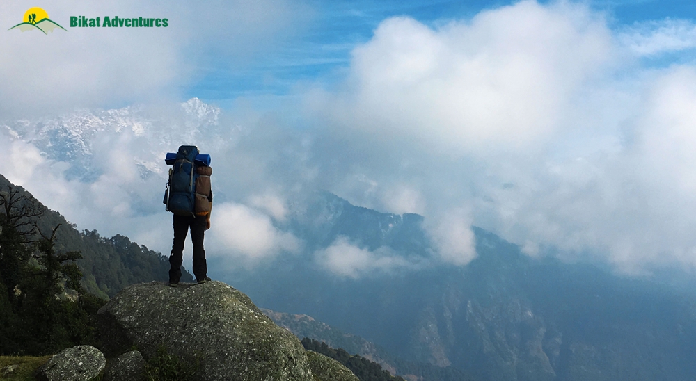 kareri lake trek in march