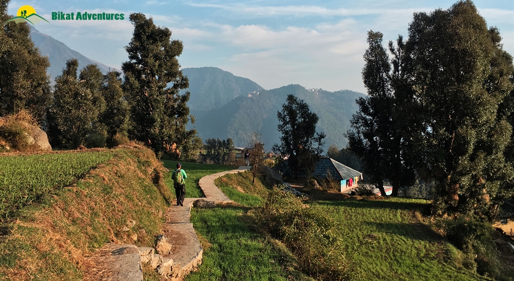 kareri lake trek in march