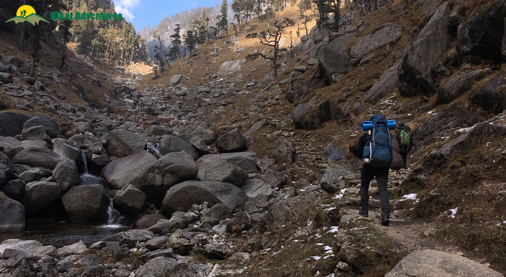 kareri lake trek in august