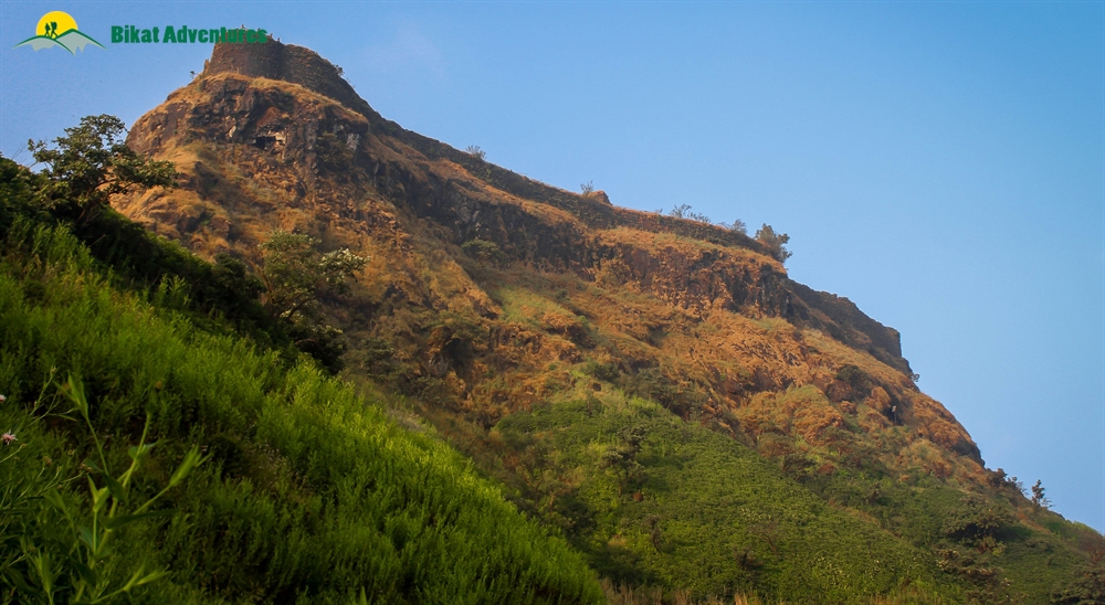 rajgad fort trek route