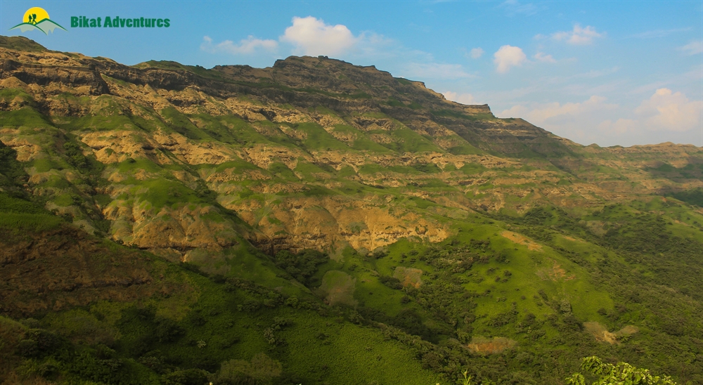 rajgad fort trek route