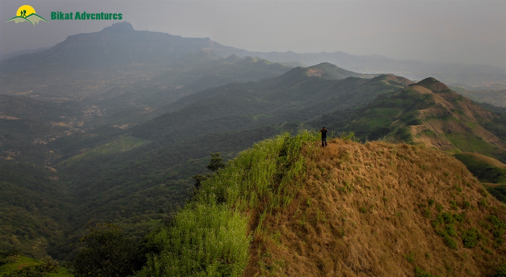 rajgad fort trek route