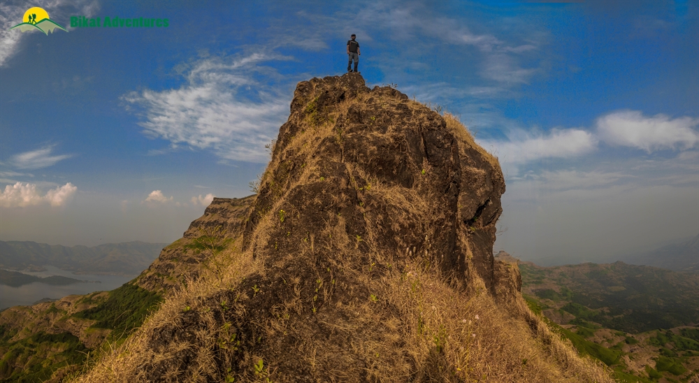 rajgad fort trek route