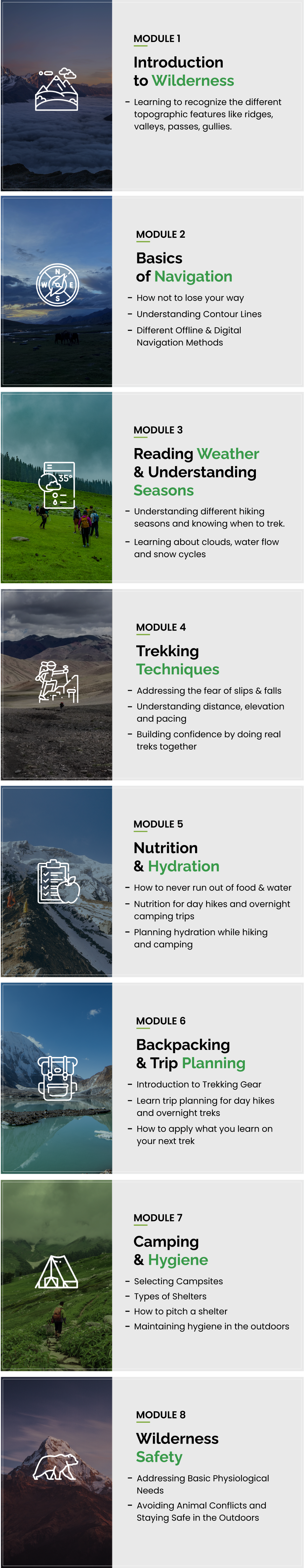  DIY Hiking Courses- Bikat Adventures